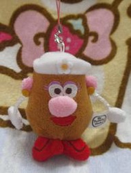 日版﹝Disney﹞限定※﹝玩具總動員﹞TOY STORY蛋頭先生※【Mr.Potato Head蛋頭太太造型】絨毛布偶