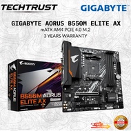 [ GIGABYTE B550M AORUS ELITE AX ] AM4 WIFI MATX Motherboard WITH CPU COMBO