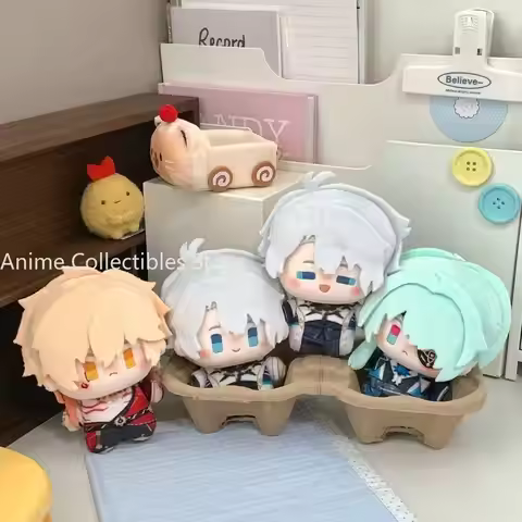 Honkai: Star Rail Anaxa Cosplay Anime Plush 10CM Stuffed Body Plushie Cartoon Pendant Knapsack Ornam