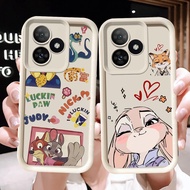 N-8 Zootopia Soft Casing for Realme Narzo C63 C33 N53 GT NEO6 SE N61 6 N55 5G