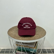 SPORTY AND RICH LOS ANGELES ATHLETIC CLUB CAP MAROON