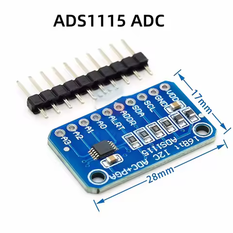 ADS1115 Ultra-Small 16-Bit Precision ADC ADC Development Board Module 4 Channels