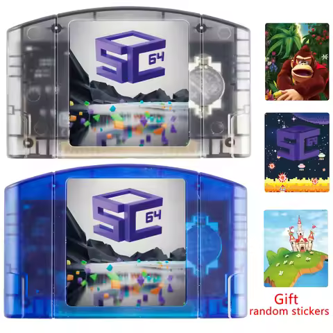 REMANK SC64Summer SC64 CART Game Card SC64 N64 Open Source 5000 in 1 SC64 Flash SNES GBC N64DD N64 R