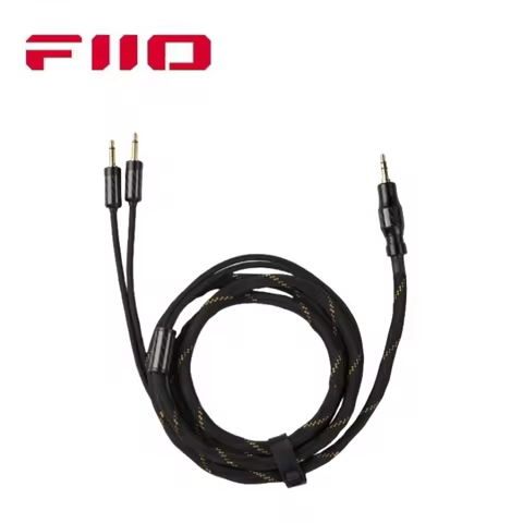 FiiO LL-RC 2025 1.5m Audio Cable Liquid Nitrogen Frozen Single Crystal Copper Earphone upgrade Cable
