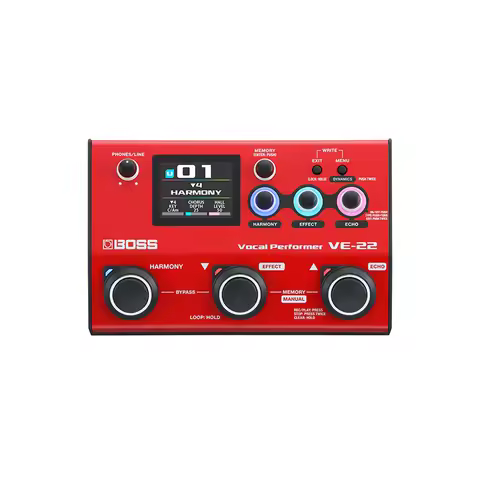 for Vocal Effects Pedal Multi-Effect Processor VE-22 with Looper for Singers Songwriters And Perform