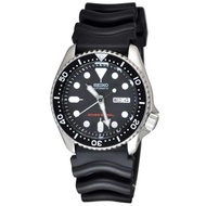 [Powermatic] Seiko Skx007 Skx007K SKX007K1 Analog Automatic Black Dial Black Rubber 200M Diver'S Men'S Watch