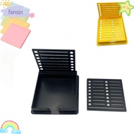 FANSIN Sticky Note Template, Waterproof Note Box Sticky Note Holder, Sticky Note Storage Tools Dispe