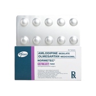 NORMETEC Normetec Amlodipine besilate 5mg +Olmesartan 20mg 1 Tablet [Prescription Required]