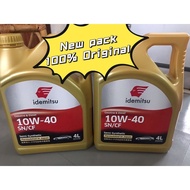 Idemitsu 10W40 API SN/CF Semi Synthetic Engine Oil 4Lit(Ready Stock)