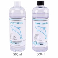 1:1 Clear Epoxy Resin Crystal Clear Art Resin Epoxy Easy Mix Epoxy Casting Resin Kit with Measuring 