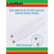 [ReadyStock] Huawei 2pcs 4G LTE antenna 5i SMA Male external router antena WiFi 3G 4G 5G antenne [ H