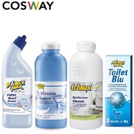 COSWAY PowerMax / Ecomax Bathroom Cleaner / Toilet Bowl Cleaner / Toilet Blocks (Blu)