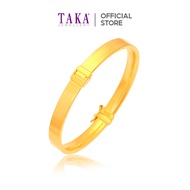 TAKA Jewellery 916 Gold Classic Bangle