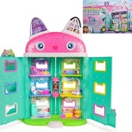 Gabby's Dollhouse: The Movie, Meow-Mazing Interactive Dollhouse, 7 Rooms, LCD