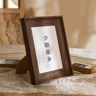 Wooden Photo Frame Stand Desk Top Wall Hanging 6x7x8x10x12 Inch Picture Frame Empty Frame Simple Mod