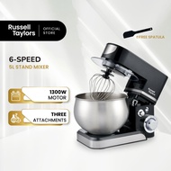 Russell Taylors 1300W 5L Stand Mixer S3 Cake Kitchen Blender