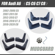 Mud flaps For Audi A6 C5 C6 C7 C8 mudguards fender A6 mud flap splash guards car accessories auto st