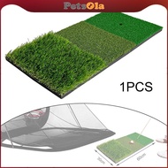 [PETSOLA] Golf Hitting Mat, PP Grass Mat Chipping Mat Indoor Mat Training Mat Portable Driving Range