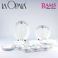 La Opala 26pcs Opalware Dinner Set / Opal Glass Dinner Set / Tableware / Dinner Plate / Soup Plate /