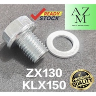 KAWSAKI ZX130 / KLX150 OIL DRAIN NUT / PLUG / BOLT ( STD )