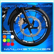▦ ◸ SUZUKI R150 MAGS STICKER DECALS