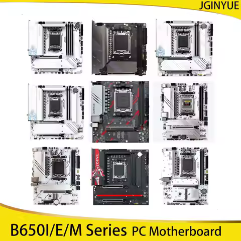 B650 Motherboard DDR5 Dual Channels Sata 3.0 M.2 NVME ITX/M-ATX Size AM5 Desktop Supports AMD 7000/8