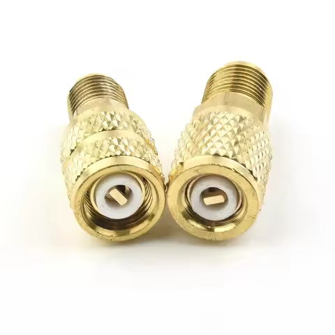 For R410 R32 R22 Connector Head Female/Male 5/16" SAE Male/Female 1/4" SAE Adapter Air Conditioner C