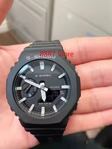 8887 Store Unisex Digital Electronic Unisex Watch Manga Series Full Function Auto Hand Lifting Lamp 