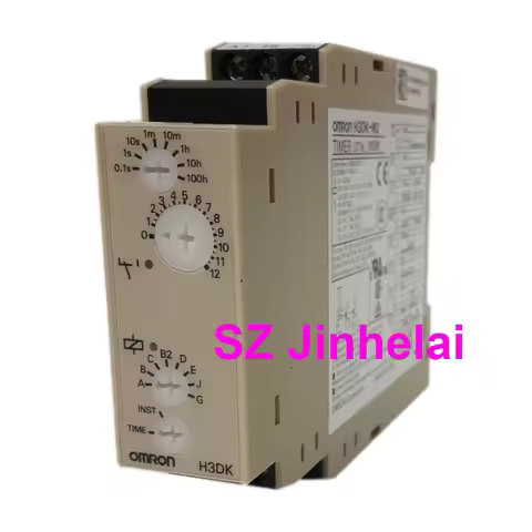 OMRON H3DK-M1 H3DK-M2 H3DK-S1 H3DK-S2 Authentic Original Solid state time relay 24-240VAC/DC 0.1s-12