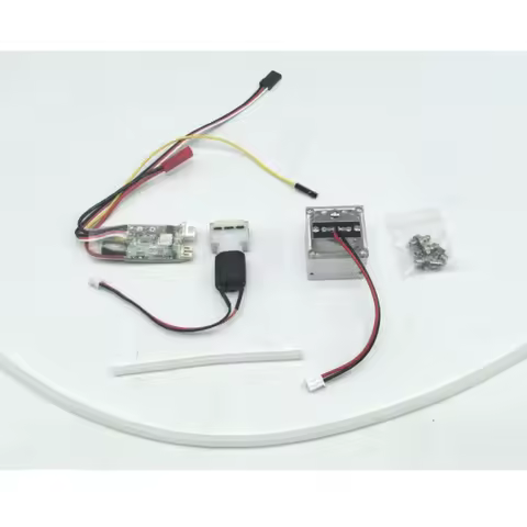 1 Set Smoke Simulation System for 1/14 RC Truck Tipper Excavator Bulldozer Loader Tractor Tamiya LES