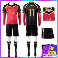 Anime Blue Lock Cosplay Kaiser Ness Isagi Kurona Hiori Cosplay Kostum Rambut palsu Jersi Bajingan Mu