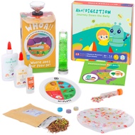 Digestion Lab - STEM Toy- Poop Lab, Food Slime, Nutrient Fizzy Lava-Science Kits for Kids 4-7- Learn