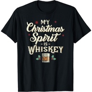 Is My Christmas Spirit Drinking Funny Xmas Gift Idea T-Shirt