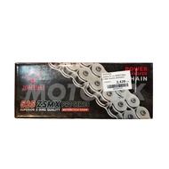 Jomthai Chain 525 ZSMX X-Ring 120RL Black For 650cc And Up Cars