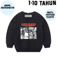 CREWNECK SWEATER NECKDEEP Peace And Besides Band Poppunk - JACKET CREWNECK Music Emo Alternative Roc