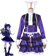 LOL Gothic Lolita Maid Dress Uniform - Customizable Cosplay Outfit
