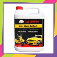 [HN] Nước Rửa Xe Ô tô Xe Máy Nước Rửa Xe Bọt Tuyết Car Shampoo Auto Pro - tùy chọn Can 5L hoặc Chai 