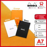 RHODIA Writing Pads - Basics series No. 11 (A7) - Fountain Pen Friendly Paper (ORIGINAL) | [RetailsO