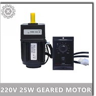 1:3-1:300 415-4.2RPM 220V 25W AC Gear Boleh Balik 4RK25GN-C Motor Kelajuan Boleh Ubah AC Gear Reduce