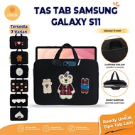 Bag handbag Pouch Case Samsung Galaxy Tab S11 Plus Ultra SM-X736 SM-X730 Sleeve handbag 11 Inch Bear