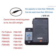 ALLCCX 14.8V 4000mAh/7600mAh Battery BTR-09 for Fujikura FSM-80C,FSM-61S,FSM-62S,FSM-80S,FSM-70R,FSM