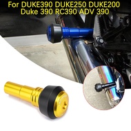Motorcycle Frame Exhaust Anti-Fall Sliders Crash Protection Compatible with KTM DUKE390 DUKE250 DUKE