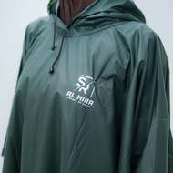 Jas Hujan Ponco Celana Bahan PVC Tebal