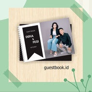 Custom Guest Book Custom Photo / Wedding Guest Book Photo / Softcover / Hardcover