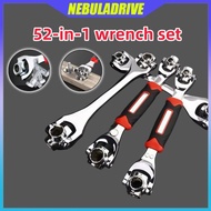 52-in-1 Multi-Function Wrench, 360° Rotatable Socket Wrench for Auto Repair 360° Rotable Multi Wrenc