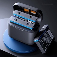 For Insta360 One X2 Battery Fast Charging Case USB Type C Battery Storage Charger Compartment for In