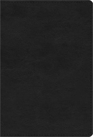 3066.ESV Large Print Compact Bible (Trutone, Black)