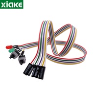 XIAKE-082 Desktop computer (motherboard) switch control line with power supply and hard disk working status indicator