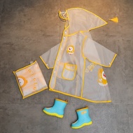 Kids Rain Boot Cover Rubber Kasut Hujan Kebun Getah Budak Children Rain Boots Baby Boy Girl EVA Non-