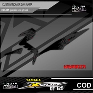 SIMPLE STRIPING YAMAHA XEON GT HAYABUSA ALREADY CUT, JUST STICK IT ON